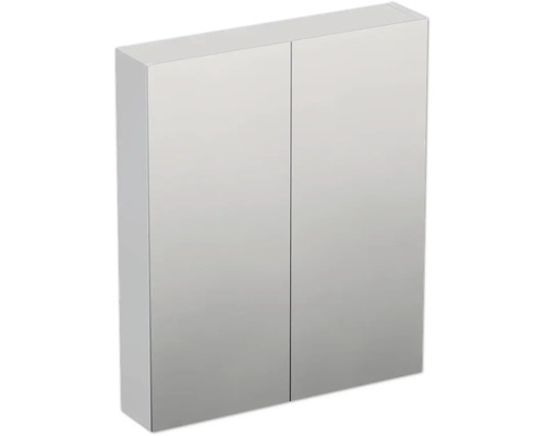 Spiegelschrank Jungborn Trenta 2-türig 60x14,4x72 cm weiß matt TRE ZS 60 B073 SCH Spiegelschrank mit zwei Türen für Badezimmer