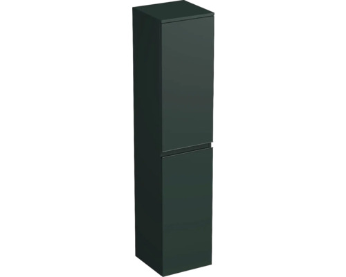 Hochschrank Jungborn Trenta 35x161,8x35 cm mintgrün matt TRE SV 35 L B A9146 Hängeschrank mit zwei Türen für Badezimmer