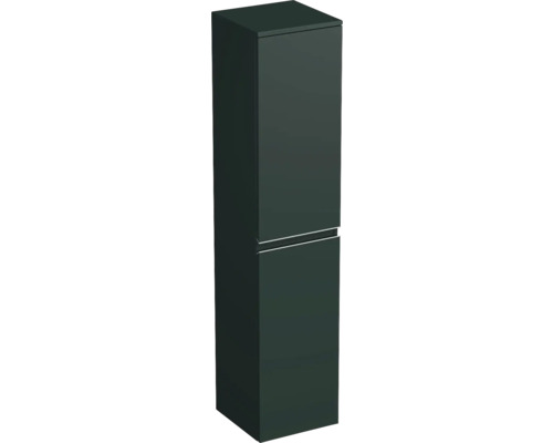 Hochschrank Jungborn Trenta 35x161,8x35 cm mintgrün matt TRE SV 35 L S A9146 Hochschrank für Badezimmer mit zwei Türen