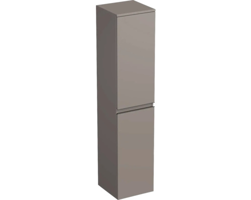 Hochschrank Jungborn Trenta 35x161,8x35 cm hellbraun glanz TRE SV 35 P B A2496 Badezimmer Hochschrank mit zwei Türen