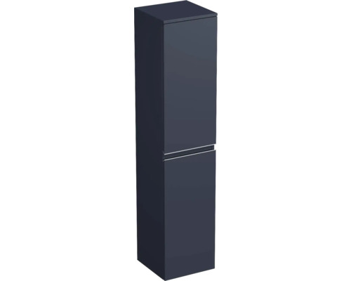 Hochschrank Jungborn Trenta 35x161,8x35 cm taubenblau matt TRE SV 35 P S A9166 Hochschrank für Badezimmer mit zwei Türen