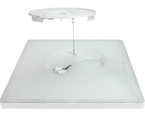 Quadratische LED Deckenleuchte zur Installation
