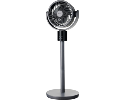 Standventilator Tischventilator BE COOL BC18STTIDC Ø 26 cm 50 W, grau/schwarz Ventilator mit Standfuß für den Innenbereich