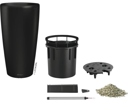 Lechuza Classico 43 Pflanzgefäß Set mit Zubehör