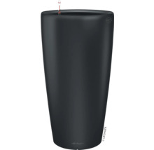 Hoher Pflanzkübel aus Kunststoff