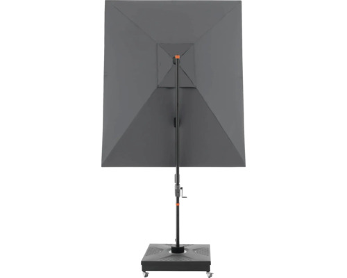 Rechteckiger Sonnenschirm mit Ständer