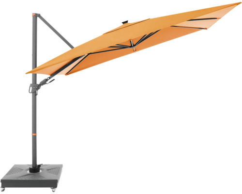 Freiarm-Sonnenschirm mit Schirmständer