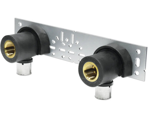 Doppelwandscheibe mit Messinggewinde zur Installation