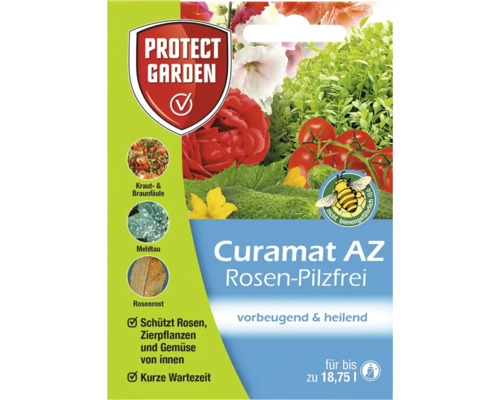 Rosen-Pilzfrei Curamat AZ Konzentrat 15 ml 2711-918 Curamat AZ Rosenpilzfrei zur Bekämpfung von Pilzkrankheiten an Rosen und Zierpflanzen