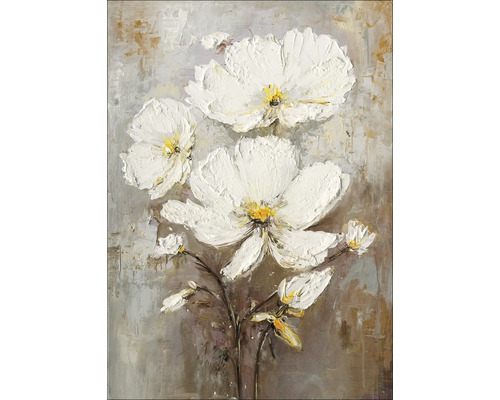 Originalbild White Flowers III 50x70 cm