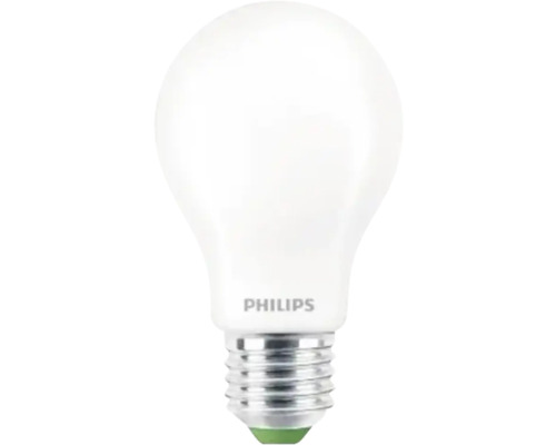 LED-Lampe Filament dimmbar A60 E27 / 7,3 W ( 100 W ) matt 1535 lm 4000 K neutralweiß Philips Logo auf einer LED Lampe