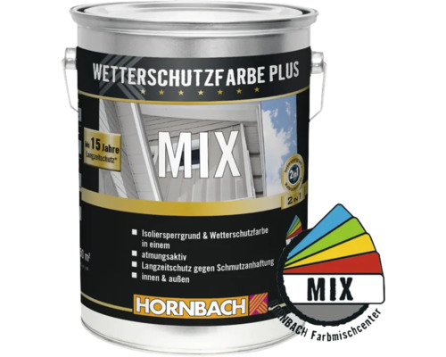 Wetterschutzfarbe Plus Farbmischcenter Farbeimer