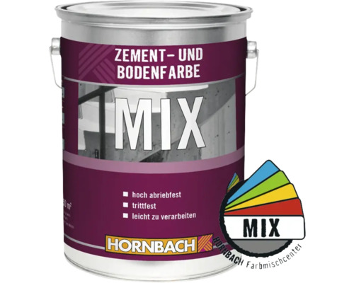 HORNBACH Zement- und Bodenfarbe im Wunschfarbton mischen lassen 5 l Basis C-0