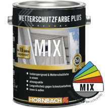 Farbeimer Wetterschutzfarbe Plus zum Mischen