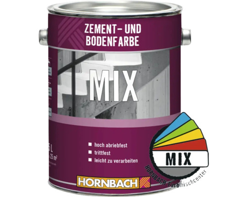 HORNBACH Zement- und Bodenfarbe im Wunschfarbton mischen lassen 2,5 l Basis C-0