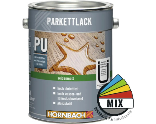 HORNBACH Parkettlack seidenmatt im Wunschfarbton mischen lassen-0