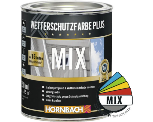 HORNBACH Wetterschutzfarbe Plus im Wunschfarbton mischen lassen-0