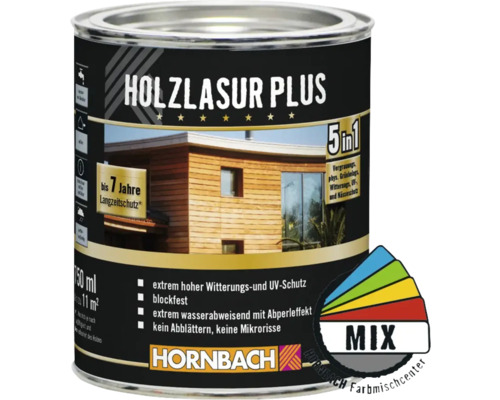HORNBACH Holzlasur Plus im Wunschfarbton mischen lassen-0
