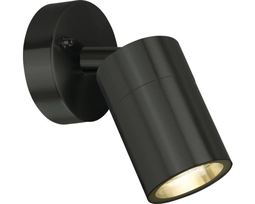 Schwarze Wandleuchte