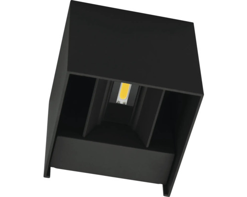 Quadratische Wandleuchte zur Außenbeleuchtung