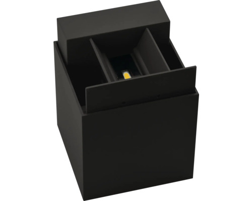 Quadratische Wandleuchte für den Außenbereich