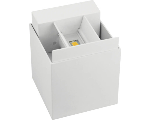 Weiße LED Wandleuchte für den Außenbereich