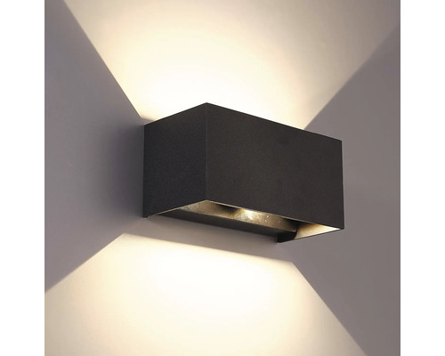 Rechteckige Wandleuchte für den Außenbereich