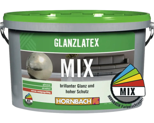 HORNBACH Glanzlatex Latexfarbe im Wunschfarbton mischen lassen-0