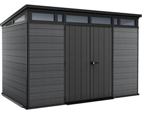 Gartenschuppen mit Doppeltür und Fenster