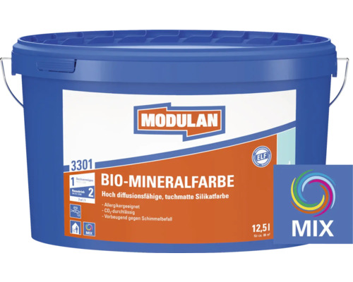 MODULAN Bio-Mineralfarbe im Wunschfarbton mischen lassen-0