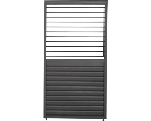 Lamellenwand Mirador Classic, Deluxe Plus mit verstellbaren Lamellen 300 93 x 235 cm anthrazit Lamellenwand Mirador Classic, Deluxe Plus mit verstellbaren Lamellen 300 93 x 235 cm anthrazit