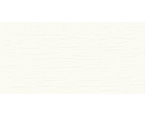 Steingut Dekorfliese Saragossa 29,8x59,8 cm lappato weiß seidenmatt