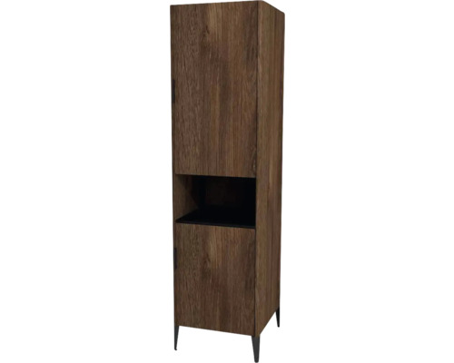 Hochschrank Devo Lotos 50x190x53 cm Anschlag rechts bronze