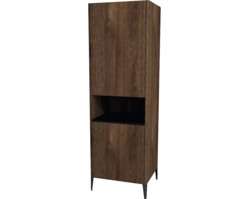 Hochschrank Devo Lotos 60x190x53 cm Anschlag rechts bronze