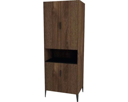 Hochschrank Devo Lotos 70x190x53 cm bronze