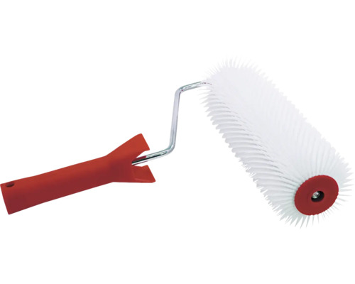 Stachelwalze Entlüftungsrolle Kaufmann 250 mm Stacheklänge 31 mm mit Bügel Stachelwalze zum Entlüften von Bodenbeschichtungen
