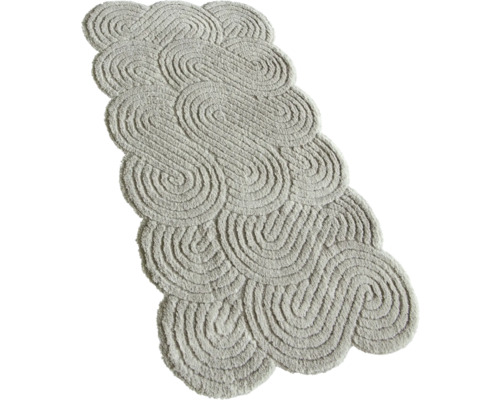 Teppich mit gewelltem Design