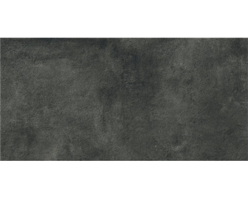Feinsteinzeug Bodenfliese Borido 29,8x59,8 cm graphit matt rektifiziert
