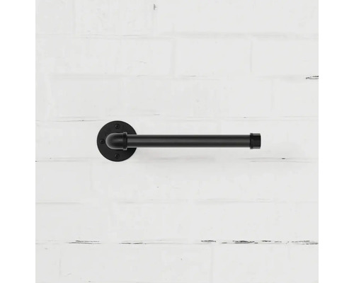 Toilettenpapierhalter aus Metallrohr zur Wandmontage
