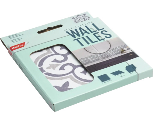 Verpackung selbstklebende Wandfliesen mit Dekor