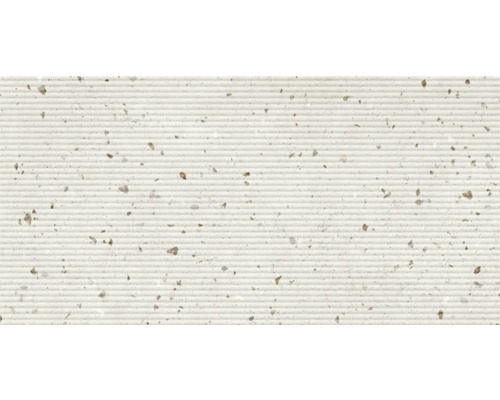 Steinzeug Dekorfliese Posito 29,8x59,8 cm grau matt rektifiziert