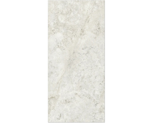 Duschrückwand Rock the Wall 2650x1230x4 mm Marmor Foyer Elegance Keramikfliese mit Marmoroptik