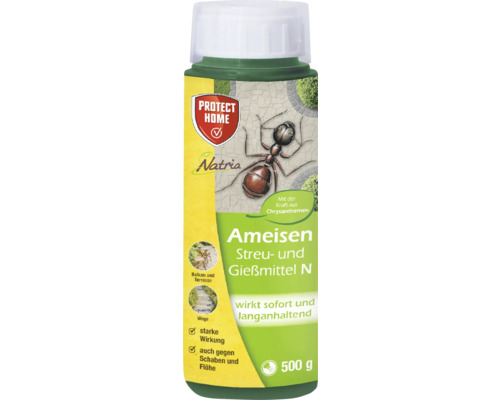 Streu- & Gießmittel gegen Ameisen 500 g Reg.Nr. N-84720 Protect Home Natria Ameisen Streu- und Gießmittel N, 500 Gramm