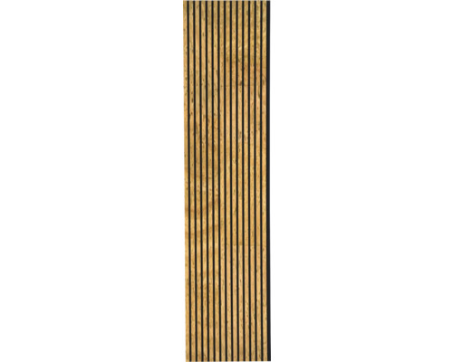 Holzpaneel mit gerippter Oberfläche