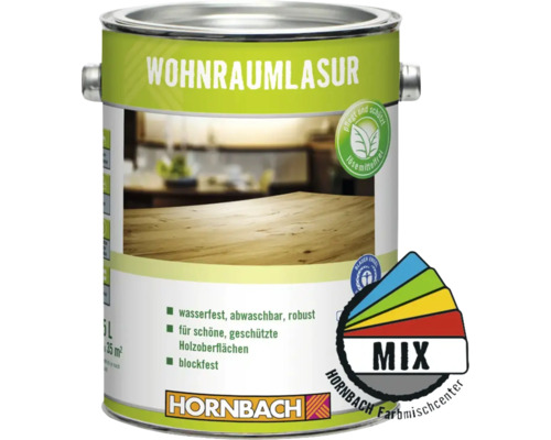 Dose Wohnraumlasur für Holzoberflächen