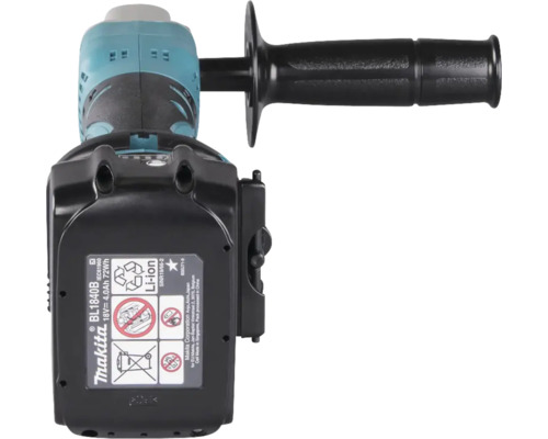 Makita Akku-Bohrschrauber mit Batterie und Seitengriff