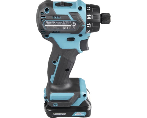 Makita Akku-Bohrschrauber DF032D mit 10 Millimeter Bohrdurchmesser