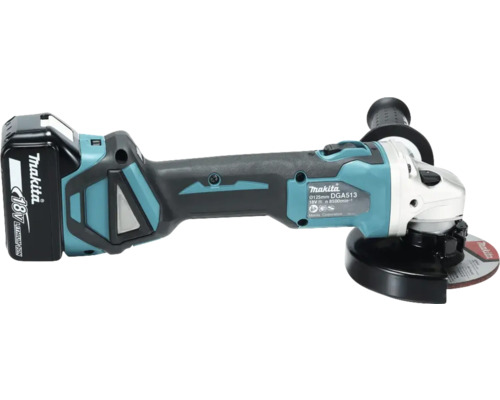 Makita Akku Winkelschleifer mit 18 Volt Lithium-Ionen-Akku