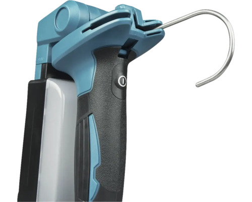 Akkuleuchte mit Haken zum Aufhängen