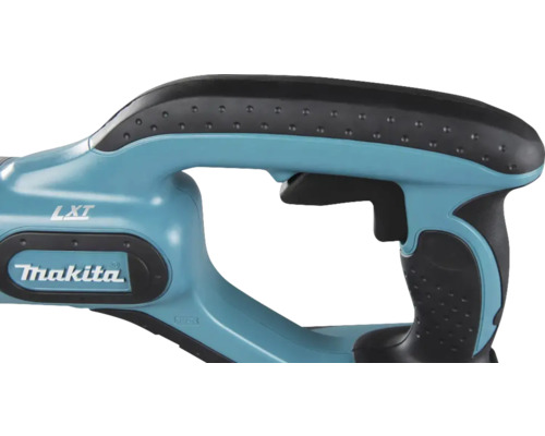 Detailansicht des Griffs einer Makita Säbelsäge